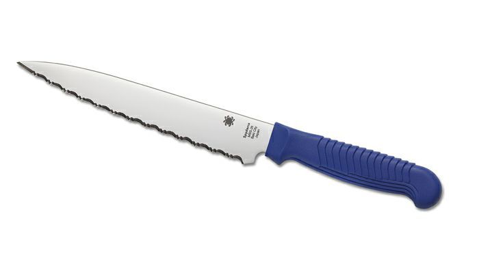 Knives Spyderco  | Utility Knife 6.5" Polypropylene Blue